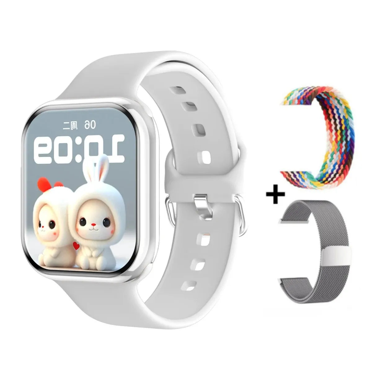 2026 New For Apple GPS Watch X 10 Smart Watch Men HD AMOLED Memory Music 3D Surround Bluetooth Call Waterproof Smartwatch Woman