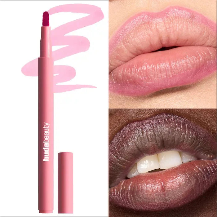 Huda Beauty Lip Contour Lip Stain Wear Matte Lipliner Pencil Tint Lipstick Long Lasting Non-stick Cup Moisturising Liner Makeup