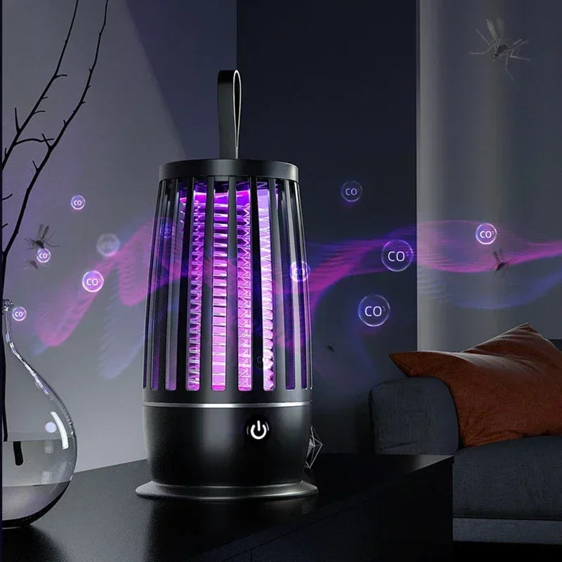 Xiomi UV Mosquito Repellent Lamp USB Charging Portable Mosquito Killer Suitable For Indoor 360° Large Area Silent Mosquito Trap