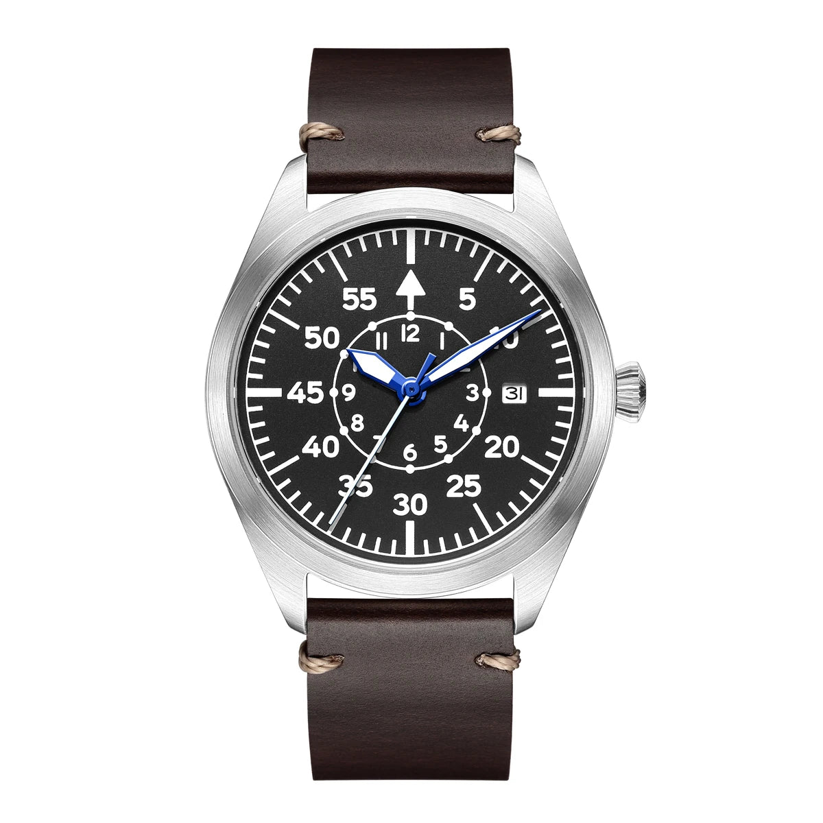 Flieger Pilot Watch A Type B Aviator Automatic Field Reloj Piloto Relogio Mechanical Wristwatch Orologio Pilota Montre Pilote