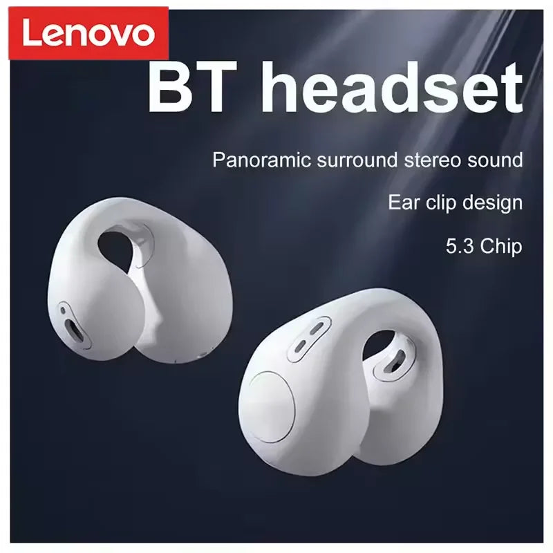 Lenovo T75 Bone Conduction Wireless Bluetooth Headphones Sports Earphones HiFi Sound Quality Noise Waterproof TWS Headset