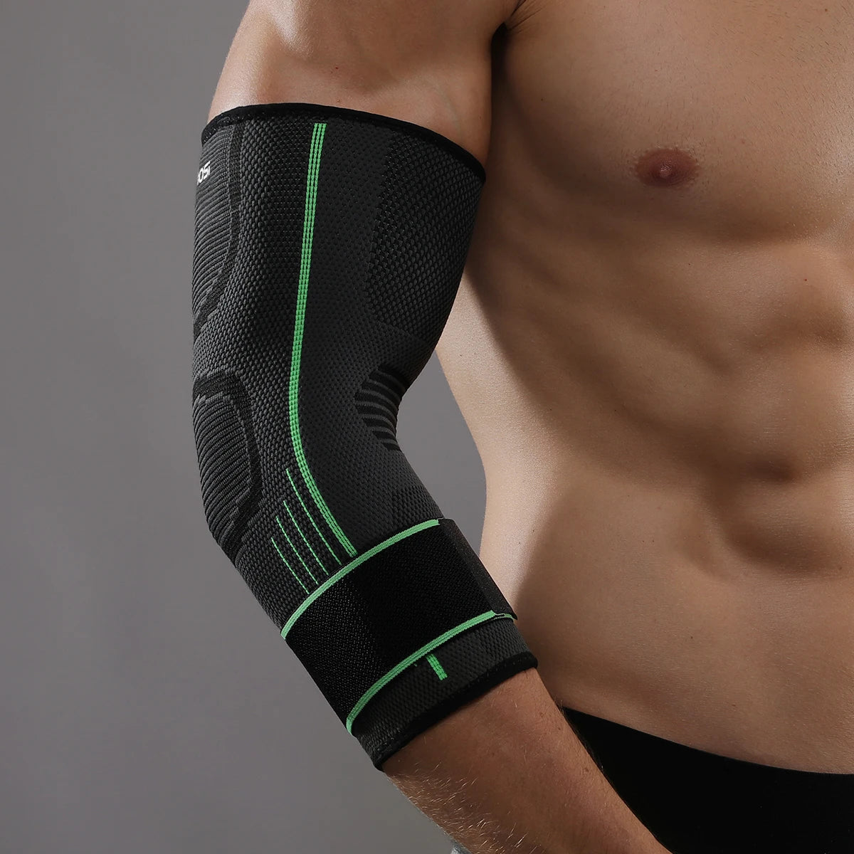 1 PC Gym Elastic Elbow Brace Golfer's Elbow Straps Compression Sleeve