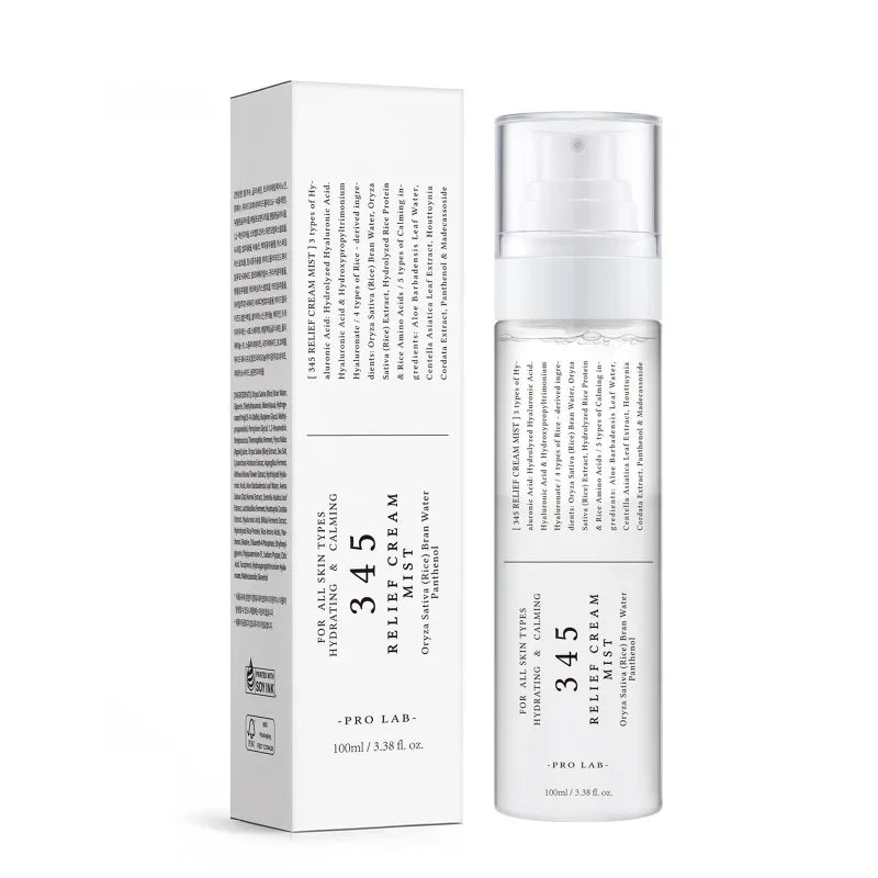345 Series Skincare Combo PDRN Centella Face Cream & Eye Cream  Deep Moisture Brightening Soothing Repair Hydration Recovery Kit