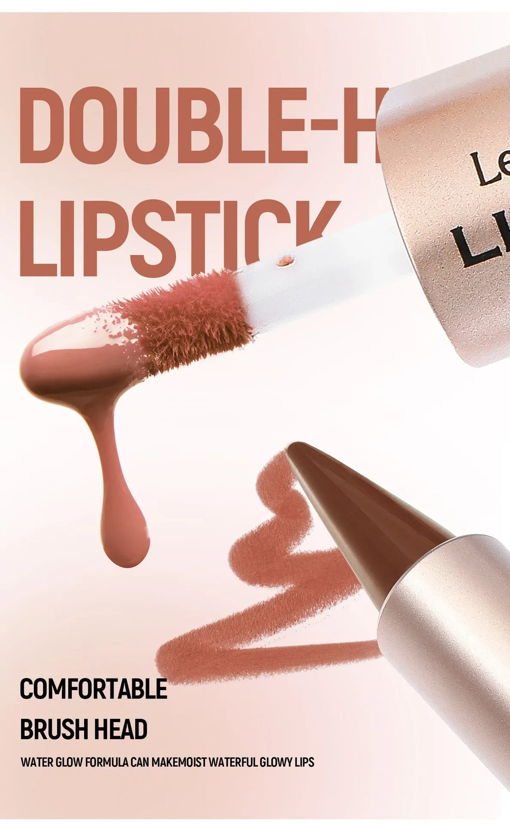 Tapered Lip Liner Lipstick Pen Matte Black Brown Velvet Lipstick Outline Contour Lipliner Water Mirror Moisturizing Lipgloss