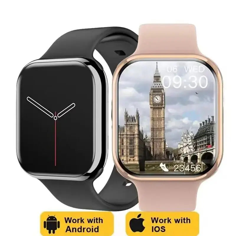 2026 New For Apple GPS Watch X 10 Smart Watch Men HD AMOLED Memory Music 3D Surround Bluetooth Call Waterproof Smartwatch Woman