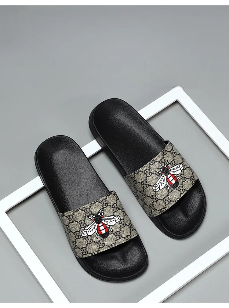 Men's shoes sports casual slippers indoor and outdoor EVA shoes autumn and winter men's bees beach outdoor garden sandals