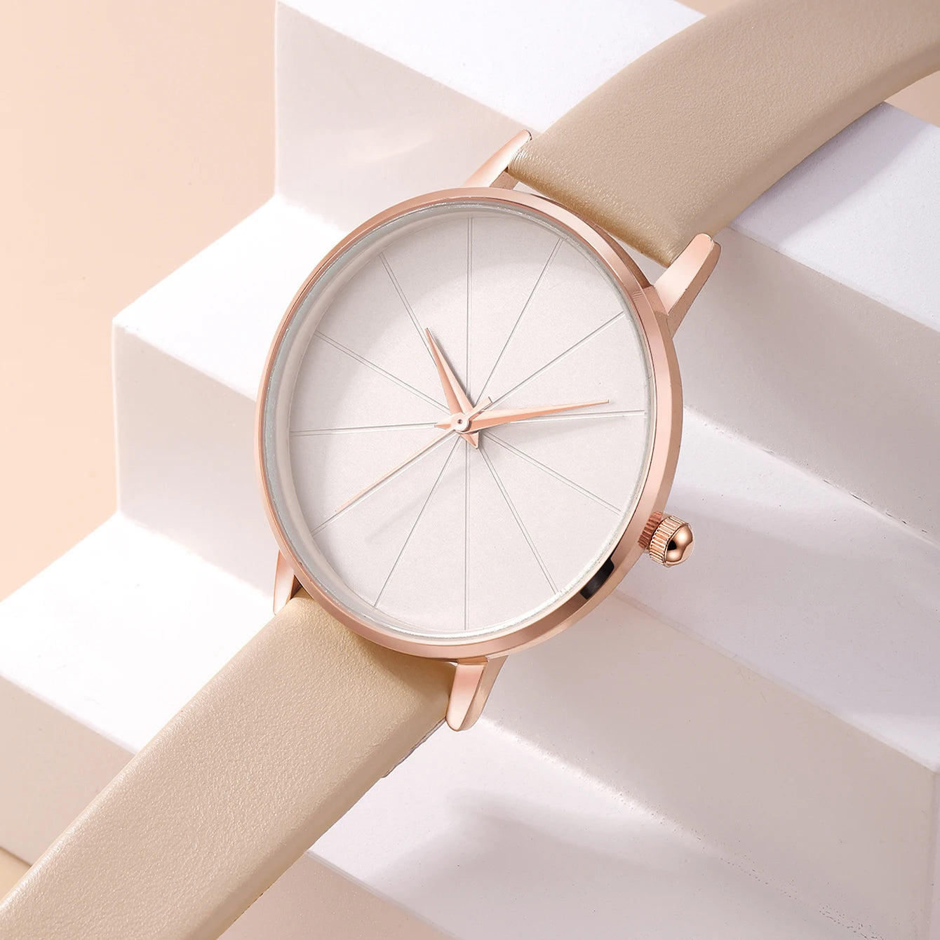 Luxury Fashion Watch Women Leather Watch Ladies Simple Quartz Bracelet Wrist Watch Women's Clock