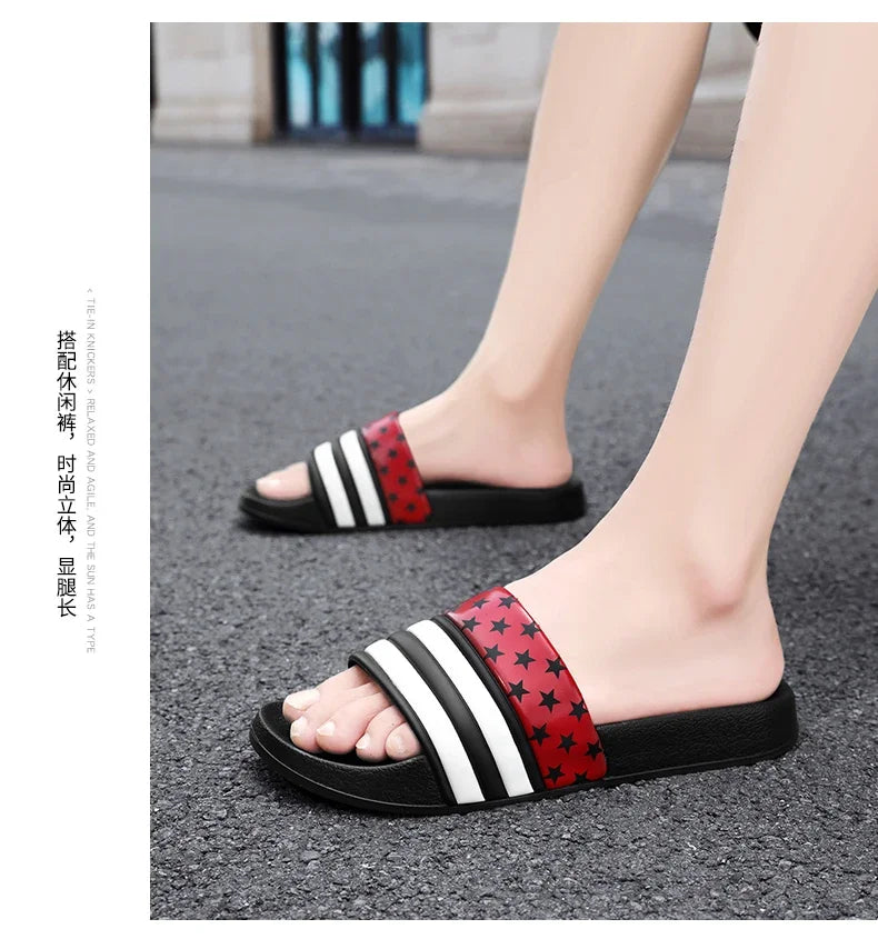 Men's Shoes Man Home Plips Plops Soft Slides Non-slip Slippers Indoor Outdoor EVA  Sandals Beach Garden Sandals Big Size 47 48