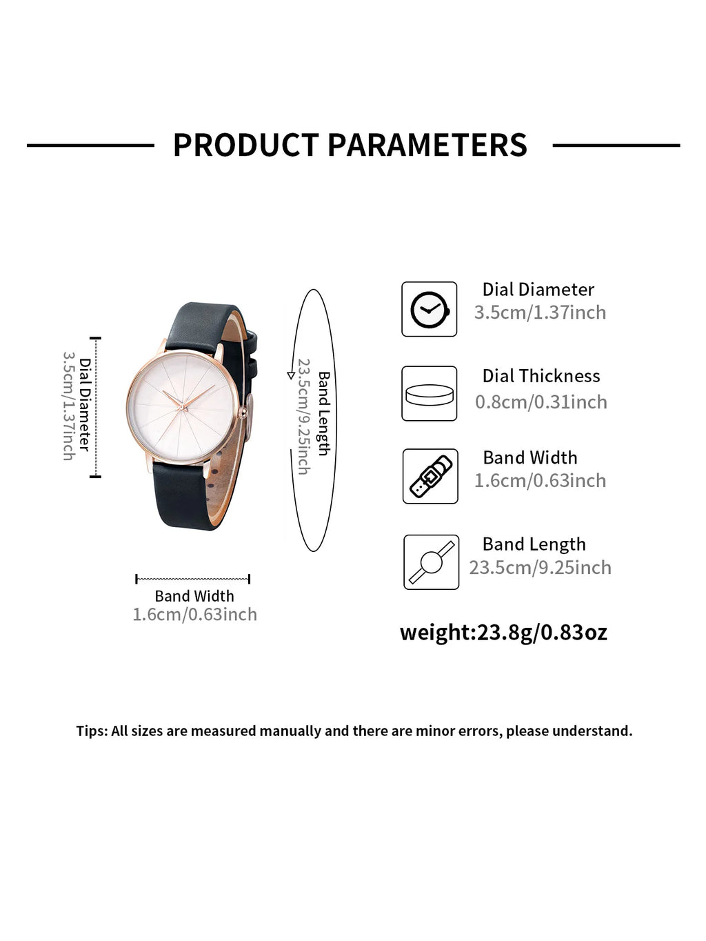 Luxury Fashion Watch Women Leather Watch Ladies Simple Quartz Bracelet Wrist Watch Women's Clock