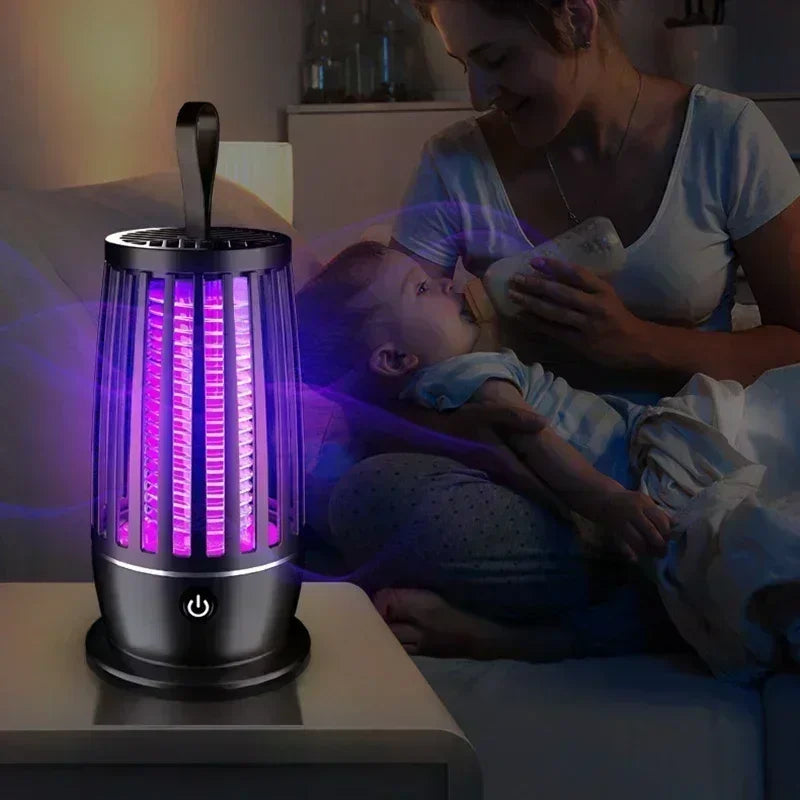 Xiomi UV Mosquito Repellent Lamp USB Charging Portable Mosquito Killer Suitable For Indoor 360° Large Area Silent Mosquito Trap