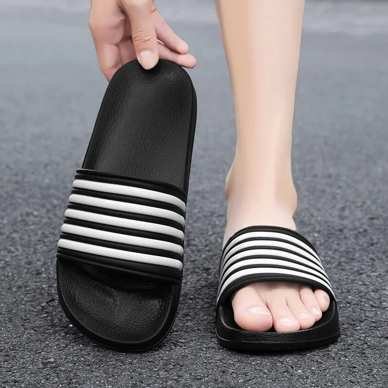 Men's Shoes Man Home Plips Plops Soft Slides Non-slip Slippers Indoor Outdoor EVA  Sandals Beach Garden Sandals Big Size 47 48