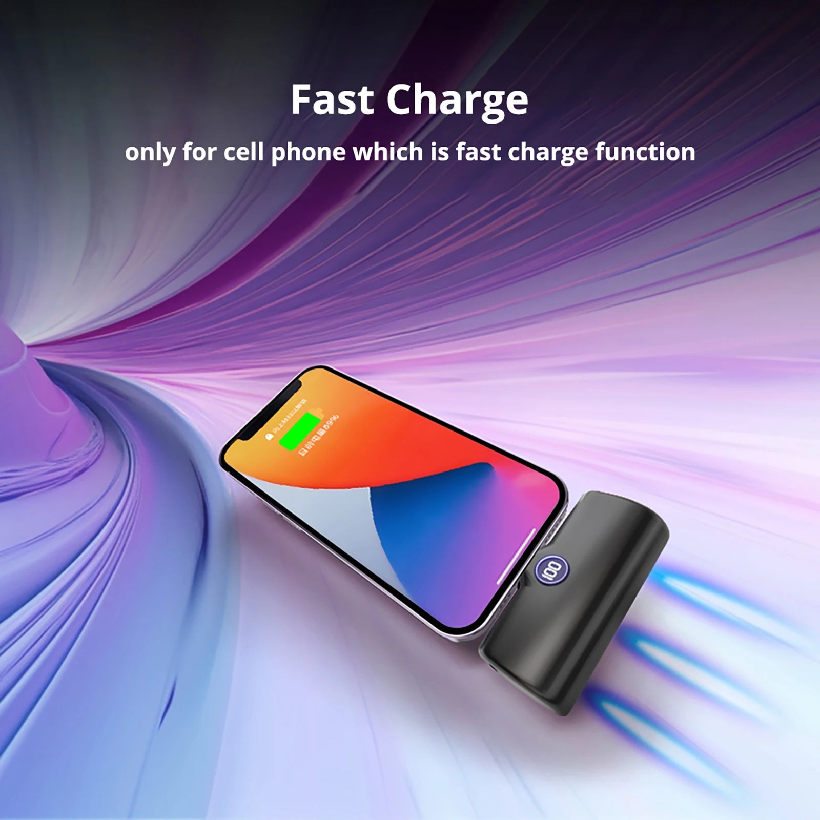 Pocket-sized Mini Power Bank Compact External Battery Portable Charger 5000mAh 5500mAh Spare Battery for iPhone Samsung Xiaomi