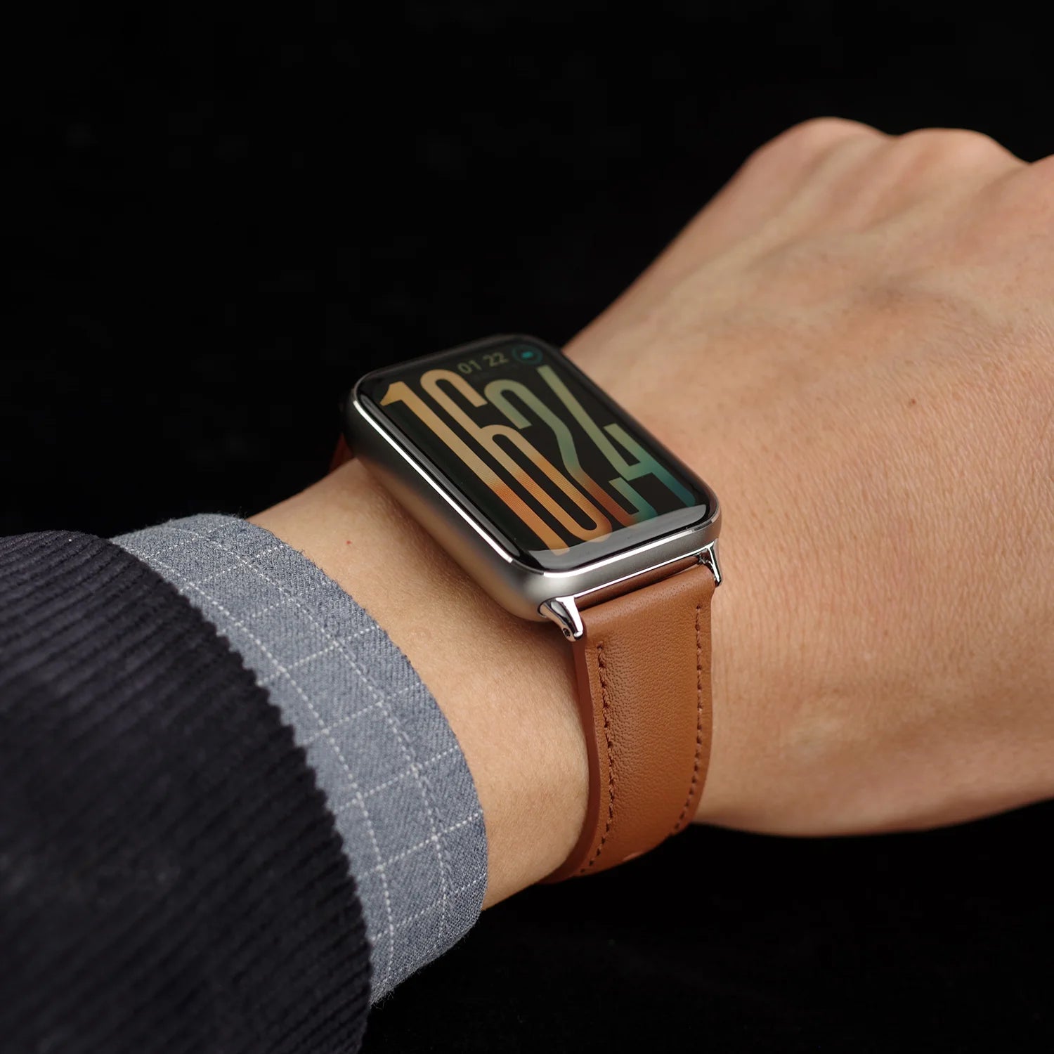 Strap For Mi Band 9 Pro Watchband For Mi Band 8 Pro Wristband Xiaomi Smart Band 9 Pro Bracelet Genuine Leather Accessories