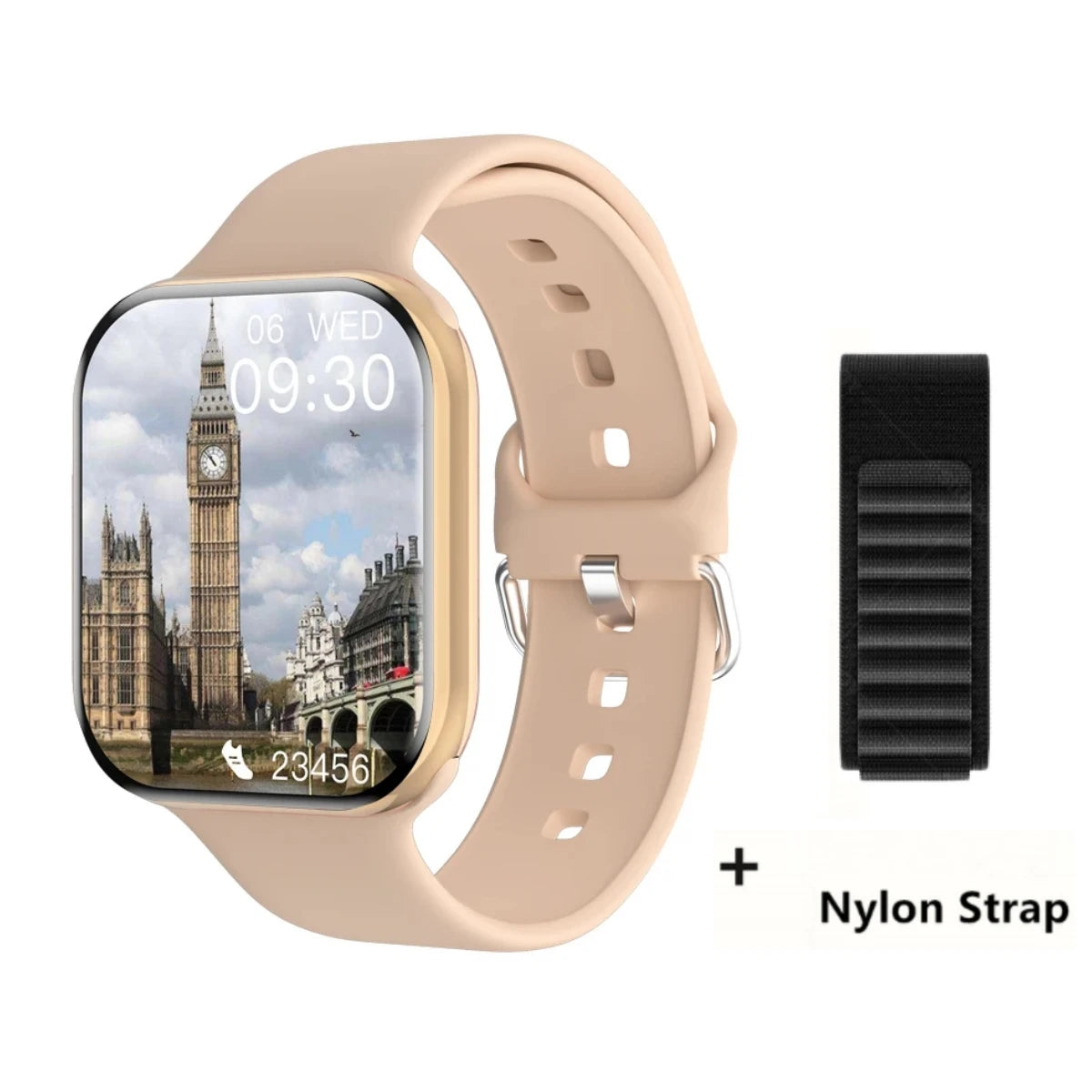 2026 New For Apple GPS Watch X 10 Smart Watch Men HD AMOLED Memory Music 3D Surround Bluetooth Call Waterproof Smartwatch Woman