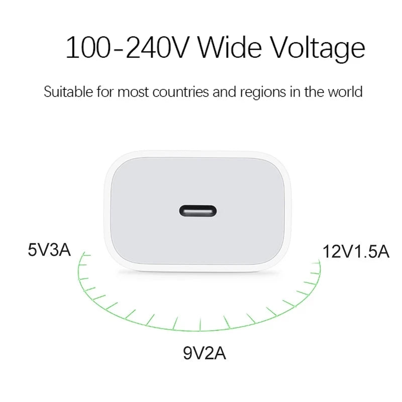 Apple MagSafe Wireless 20W Charger For iPhone 17 16 15 14 Pro Max Fast Charging Type C For iPhone 13 Mini Quick Magnetic Charge