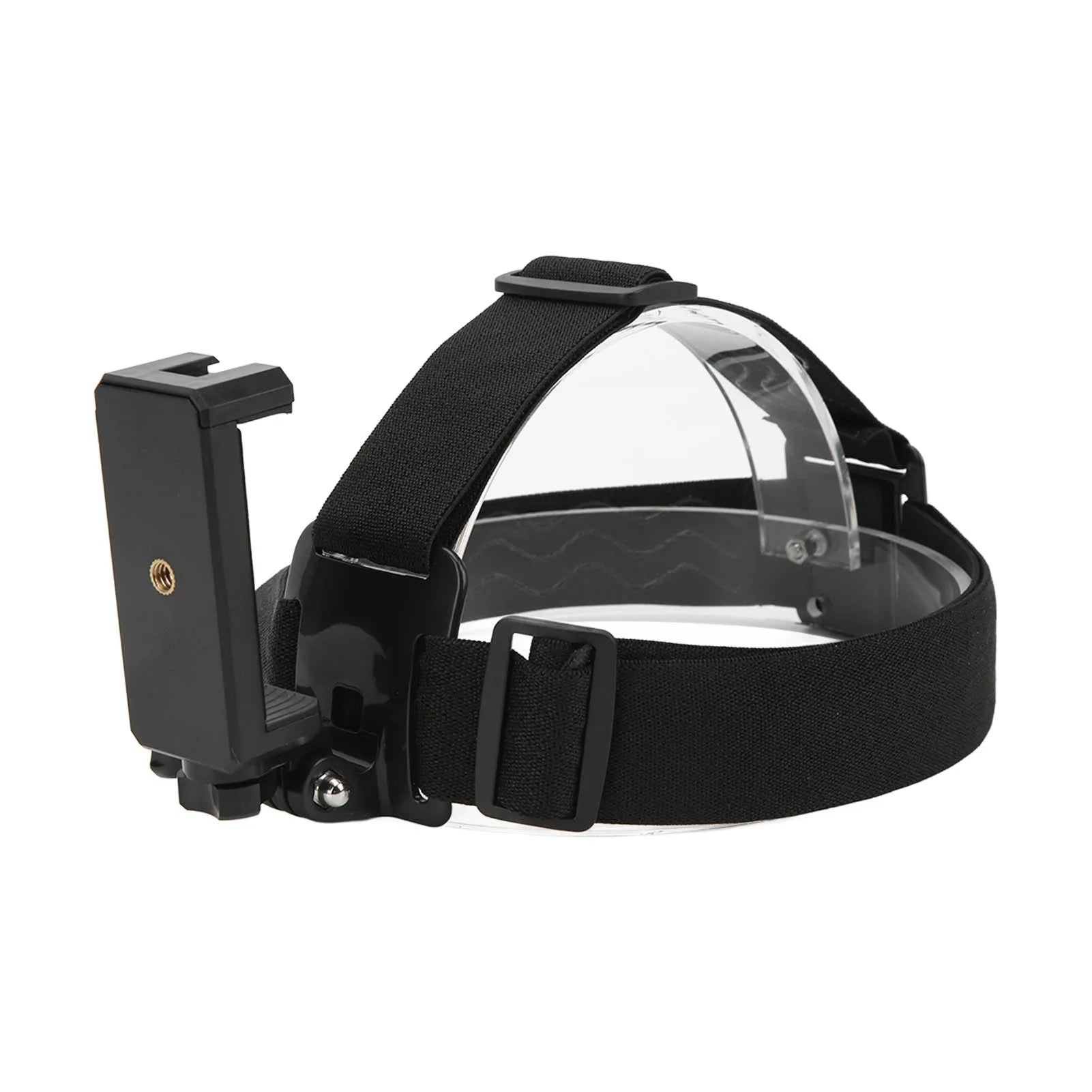Head Strap Mount Headband with Phone Clip Holder for Smartphone for DJI OSMO ACTION 4 3 for SJCAM SJ4000 for Insta360 X3 X4