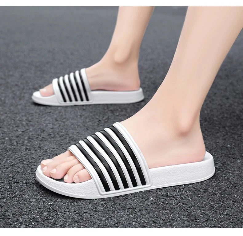Men's Shoes Man Home Plips Plops Soft Slides Non-slip Slippers Indoor Outdoor EVA  Sandals Beach Garden Sandals Big Size 47 48