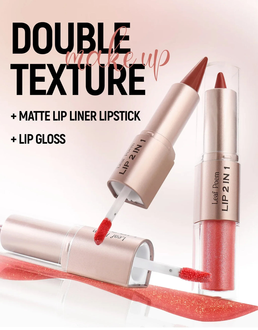 Tapered Lip Liner Lipstick Pen Matte Black Brown Velvet Lipstick Outline Contour Lipliner Water Mirror Moisturizing Lipgloss