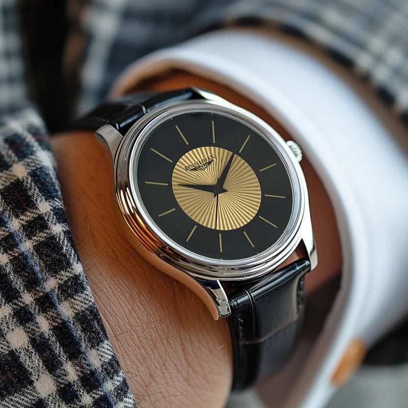 Top Brand Man Wristwatch Luxury Business Waterproof Men Watch For Men Quartz Clock Leather Men's Watches reloj Handsome 2025 New