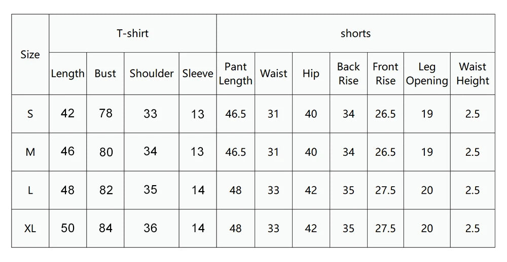 Women Slim-fit T-Shirts  Shorts 2 Pieces Crop Tops Fashion High Elastic Soft Breathable Comfortable Clothes Casual Shorts Set
