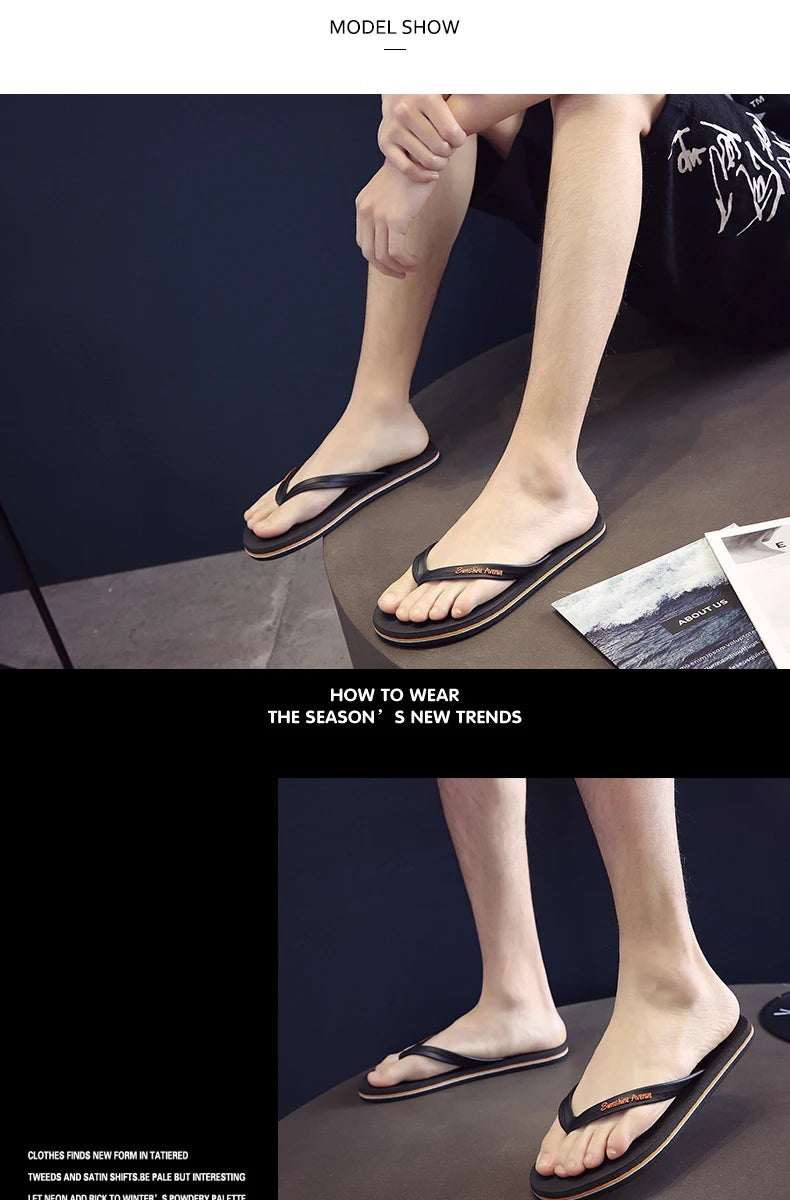 Eyriphy Soft Non-Slips Unisex Flat Slippers New Design Women Flip Flops Fashion Cozy Beach Slippers Holiday Hotel Shower Sandals